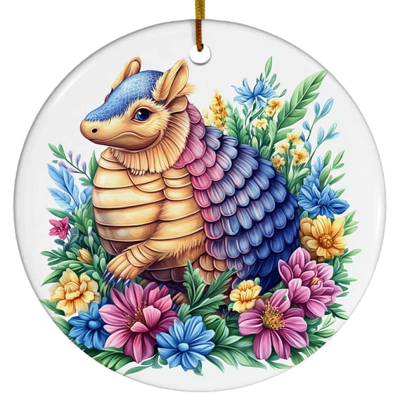 Armadillo Ornament, Christmas Ornaments 2025, Gift for Armadillo Lovers, Gift for Pet Lovers, Gift for Christmas, Christmas Decorations
