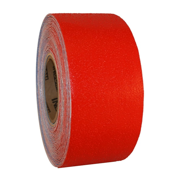 Armadillo Red Emergency Fire Lane or Curb Tape for Heavy Duty Areas 3 Inch x 36 Foot Roll