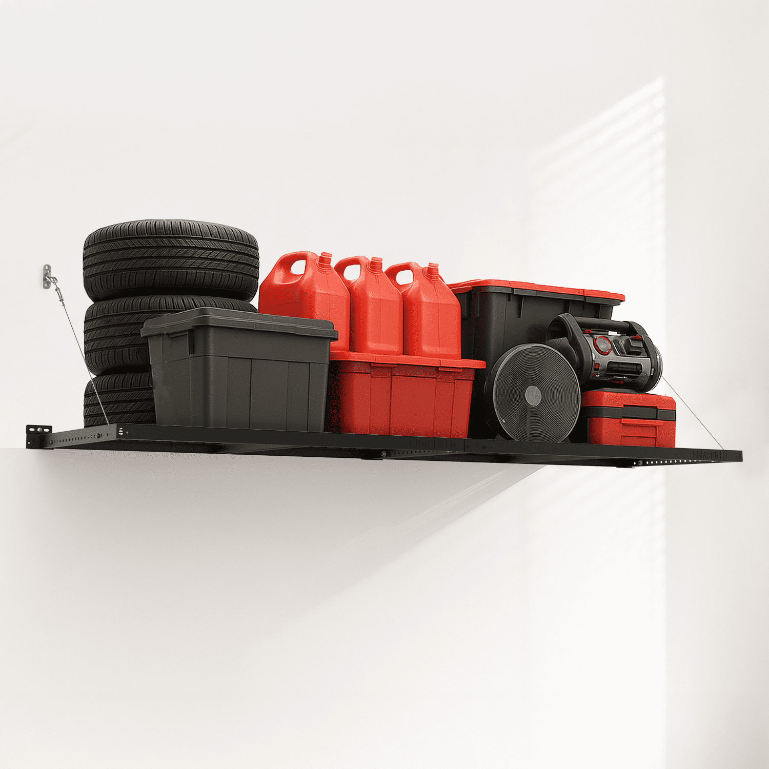 Armadillo Tough Wall Mounted Rack, 24" x 48"