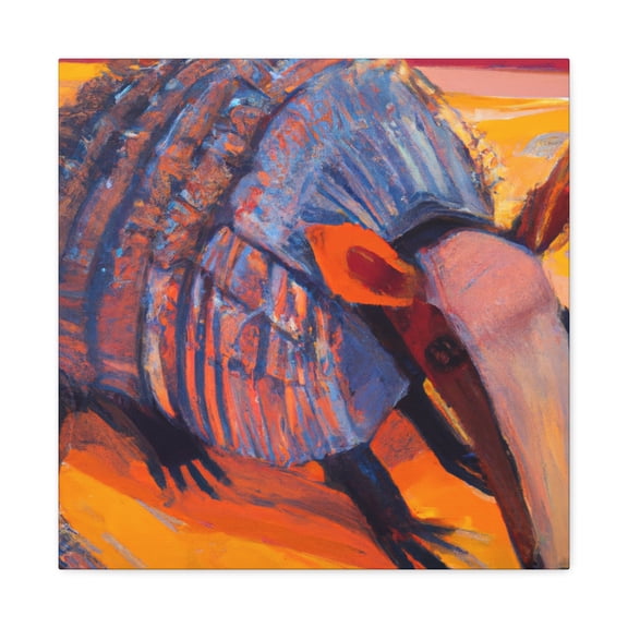 Armadillo in Fauvism - Canvas