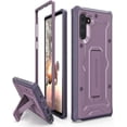 thumbnail image 1 of ArmadilloTek Vanguard Case Compatible with Samsung Galaxy Note10 Military Grade Full-Body Rugged with Built-in Kickstand [Screenless Version] - Purple, 1 of 5