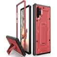 thumbnail image 1 of ArmadilloTek Vanguard Case Compatible with Samsung Galaxy Note10+ Plus Military Grade Full-Body Rugged with Built-in Kickstand [Screenless Version] - Red, 1 of 5