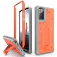 thumbnail image 1 of ArmadilloTek Vanguard Case Designed for Samsung Galaxy Note 20 5G (2020 Release) Military Grade Full-Body Rugged with Built-in Kickstand [Screenless Version] - Orange, 1 of 4