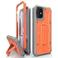 thumbnail image 1 of ArmadilloTek Vanguard Case Compatible with iPhone 11 (6.1 inches) Military Grade Full-Body Rugged with Kickstand and Built-in Screen Protector - Orange, 1 of 4