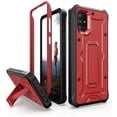 thumbnail image 1 of ArmadilloTek Vanguard Case Designed for Samsung Galaxy A51 4G (2020 Release) Military Grade Full-Body Rugged with Built-in Kickstand [Screenless Version] - Red, 1 of 5