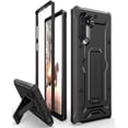 thumbnail image 1 of ArmadilloTek Vanguard Case Compatible with Samsung Galaxy Note10 Military Grade Full-Body Rugged with Built-in Kickstand [Screenless Version] - Black, 1 of 5