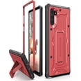 thumbnail image 1 of ArmadilloTek Vanguard Case Compatible with Samsung Galaxy Note10 Military Grade Full-Body Rugged with Built-in Kickstand [Screenless Version] - Red, 1 of 5