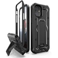 thumbnail image 1 of ArmadilloTek Vanguard Case Compatible with iPhone 12 Mini (5.4 inches) Military Grade Full-Body Rugged with Built-in Kickstand [Screenless Version] - Black, 1 of 4