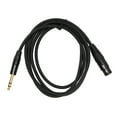 Armadurra 3Pin XLR to 6.35mm Stereo Plug, Balanced Interconnect for