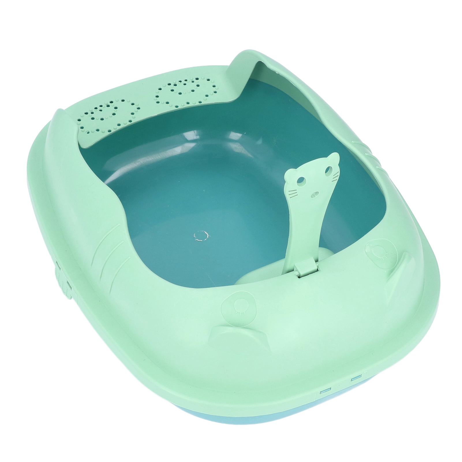 Armadurra Forest Green, AntiSplash Design for Easy Cleaning, Perfect for Cats & Small Pets Semi