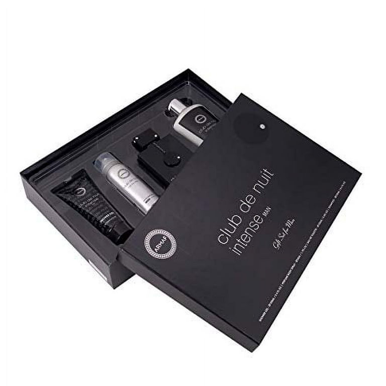 Armaf Club De Nuit Intense Cologne Gift Set for Men 4 Pieces