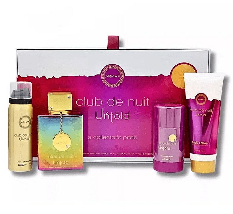 Armaf Club De Nuit Untold A Collector's Pride, 4pcs Gift Set