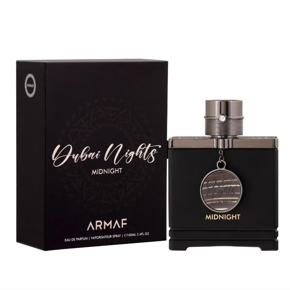 Armaf Men's Dubai Nights Midnight EDP Spray 3.4 oz Fragrances 6294015196436