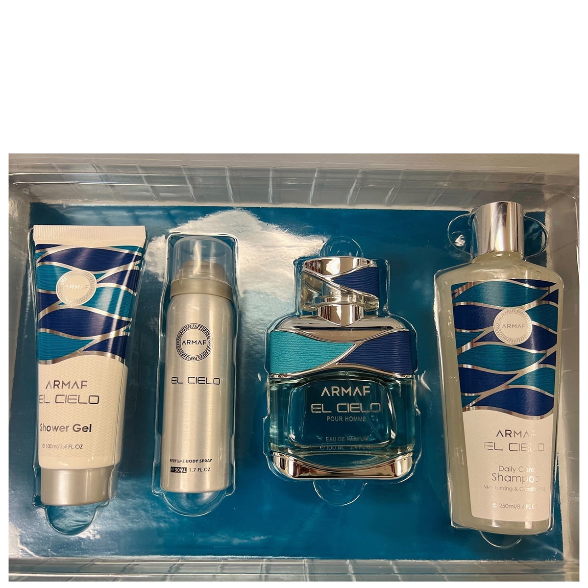 Armaf メンズ香水セット Armaf Men's Club De Nuit Gift Set Fragrances 6294015148350