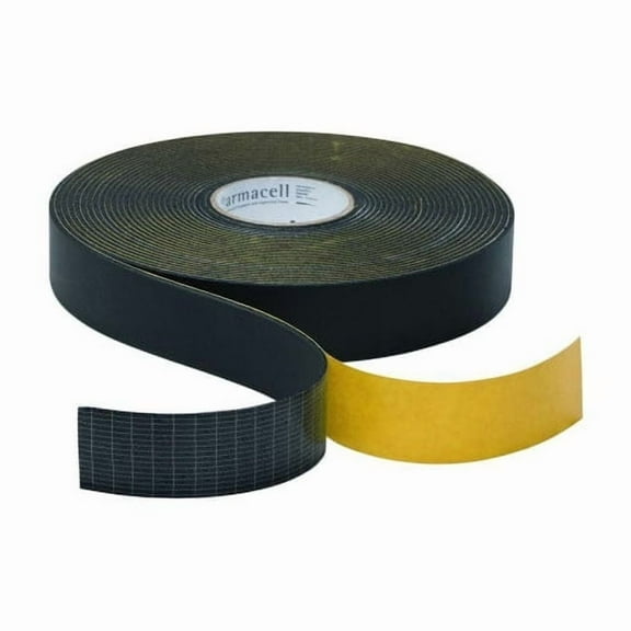 Armaflex TAP18230 Insulation Tape 1/8 in x 2 in x 30 ft, Pressure sensitive foam tape for easy insulation of pipes and fittings