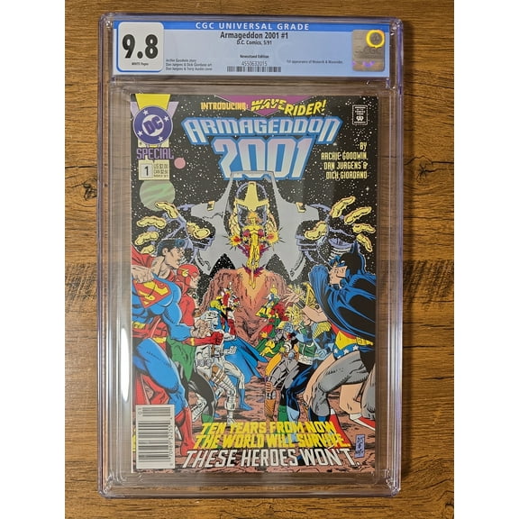 Armageddon 2001 #1 - CGC 9.8 Comic Book