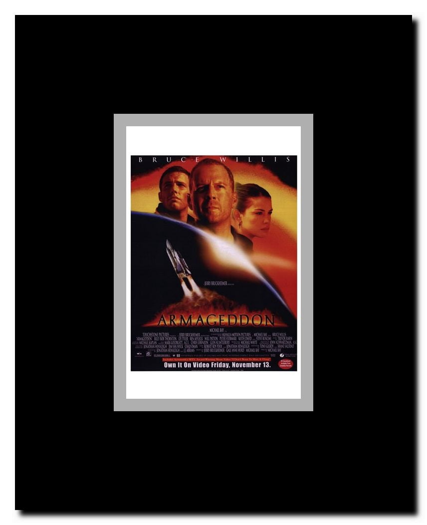 Armageddon Framed Movie Poster