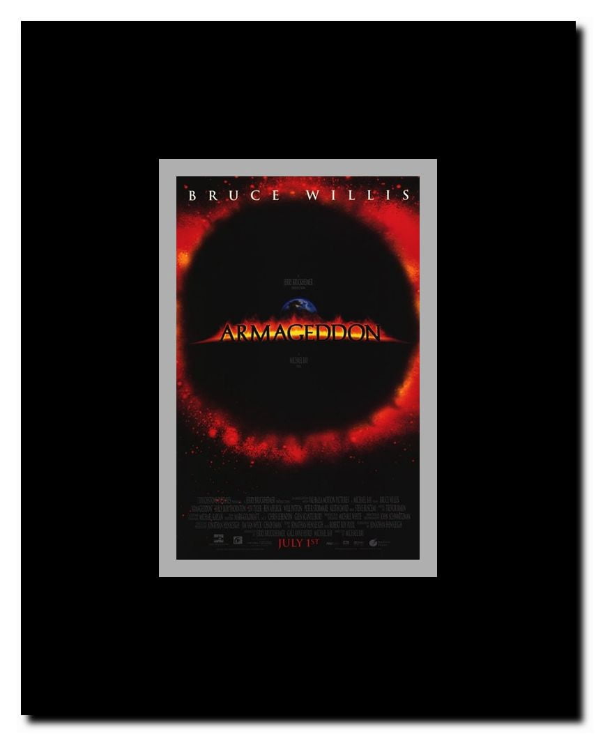 Armageddon Framed Movie Poster