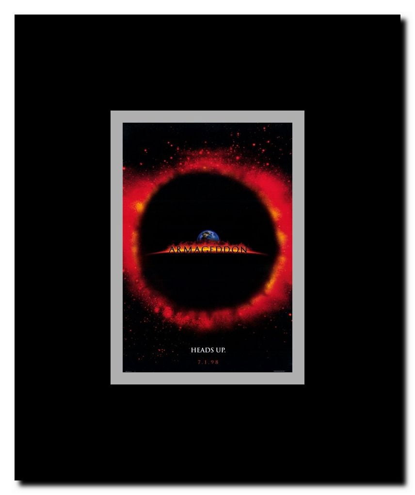 Armageddon Framed Movie Poster