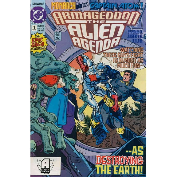 Armageddon: The Alien Agenda #1 VF ; DC Comic Book