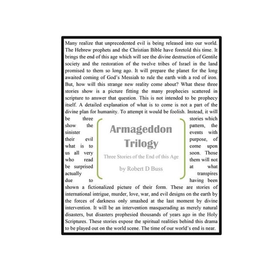 Armageddon Trilogy, (Paperback)