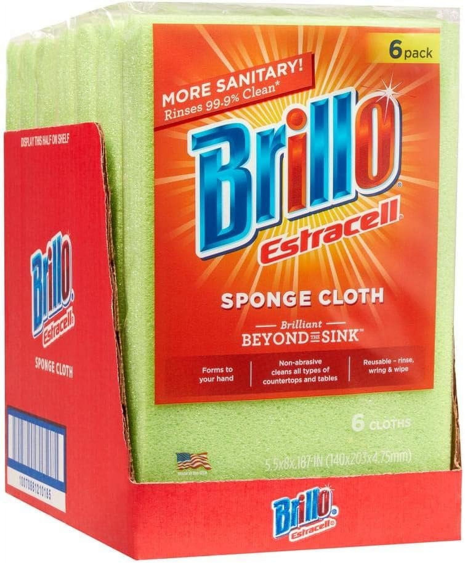 Armaly 21018 Brillo Estracell Sponge Cloth - Pack of 66