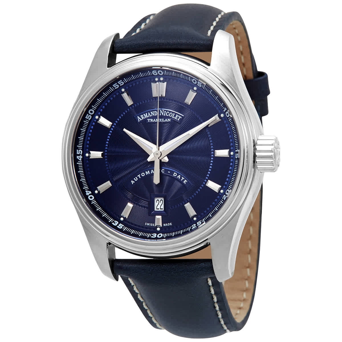 Armand Nicolet MH2 Automatic Blue Dial Men's Watch A640A-BU