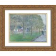 thumbnail image 1 of Armando Reveron 2x Matted 24x20 Gold Ornate Framed Art Print 'Un Paseo en el Parque', 1 of 2