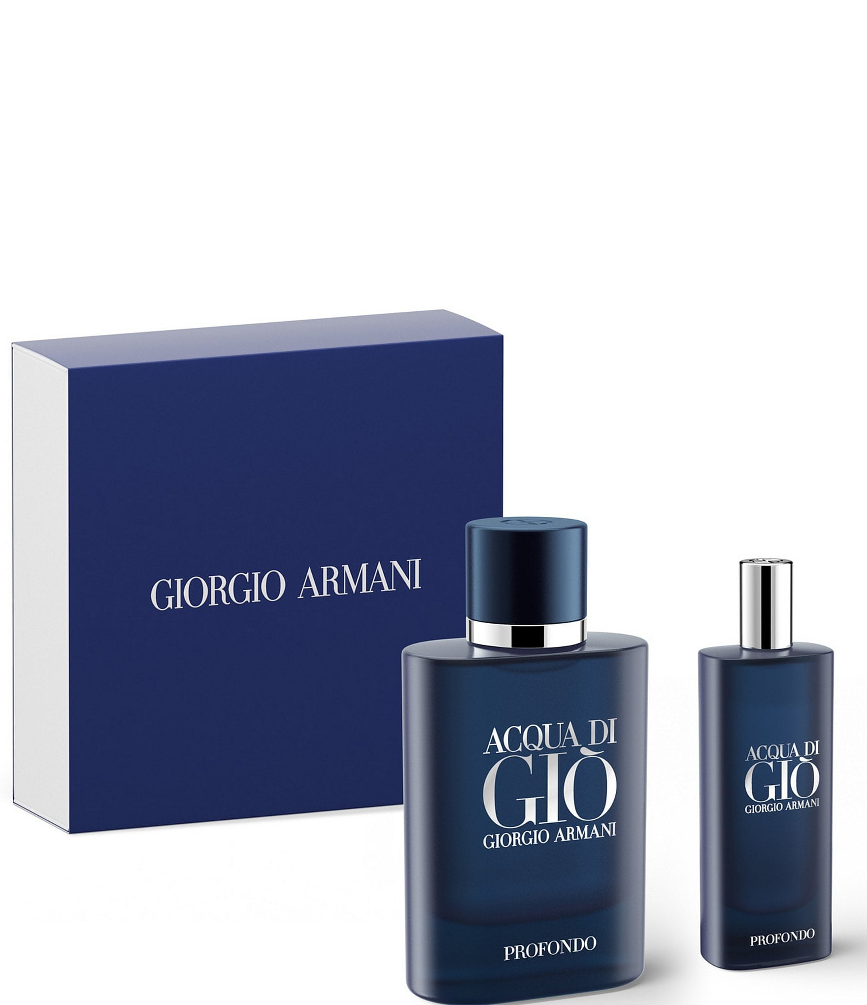 Armani Acqua di Gio Profondo Eau de Parfum Men s 2 Piece Gift Set Walmart