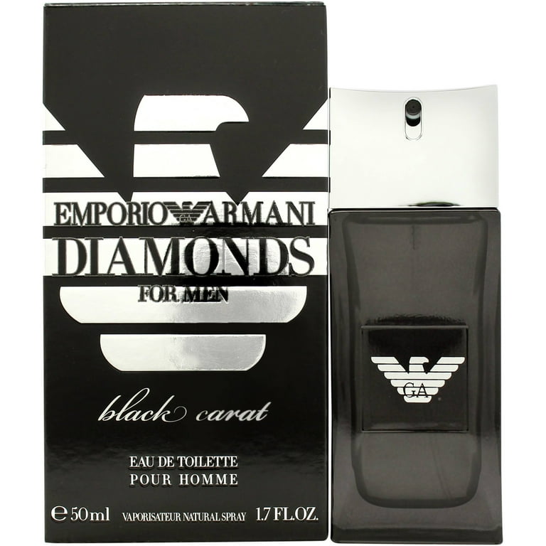 Armani Emporio Diamonds Black Carat 1.7 Eau De Toilette Spray For Men