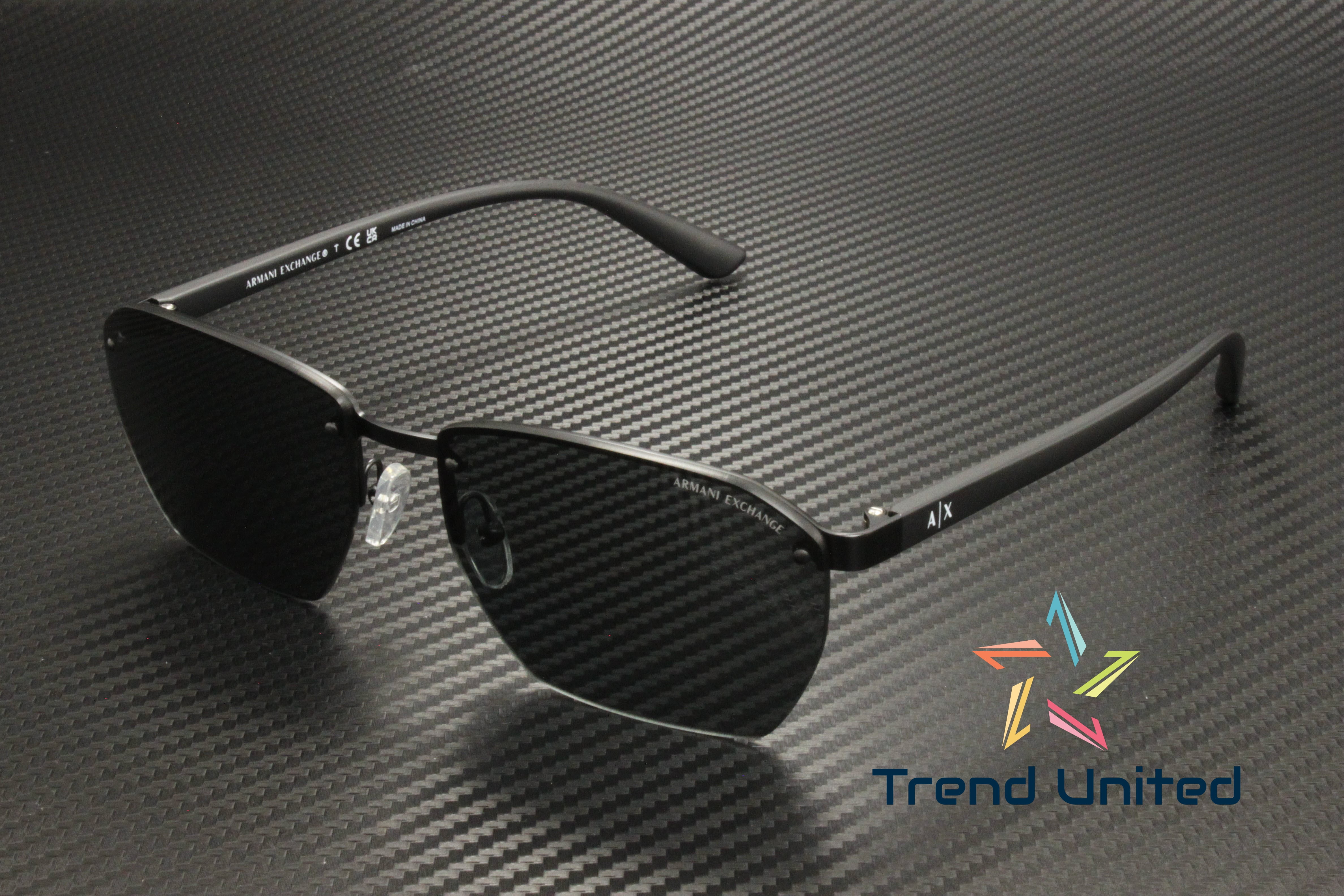A/X ARMANI EXCHANGE SHIELD UNISEX SUNGLASSES-AX 056/S A|X Armani Exchange Sunglasses for Women for sale | eBay main image 2