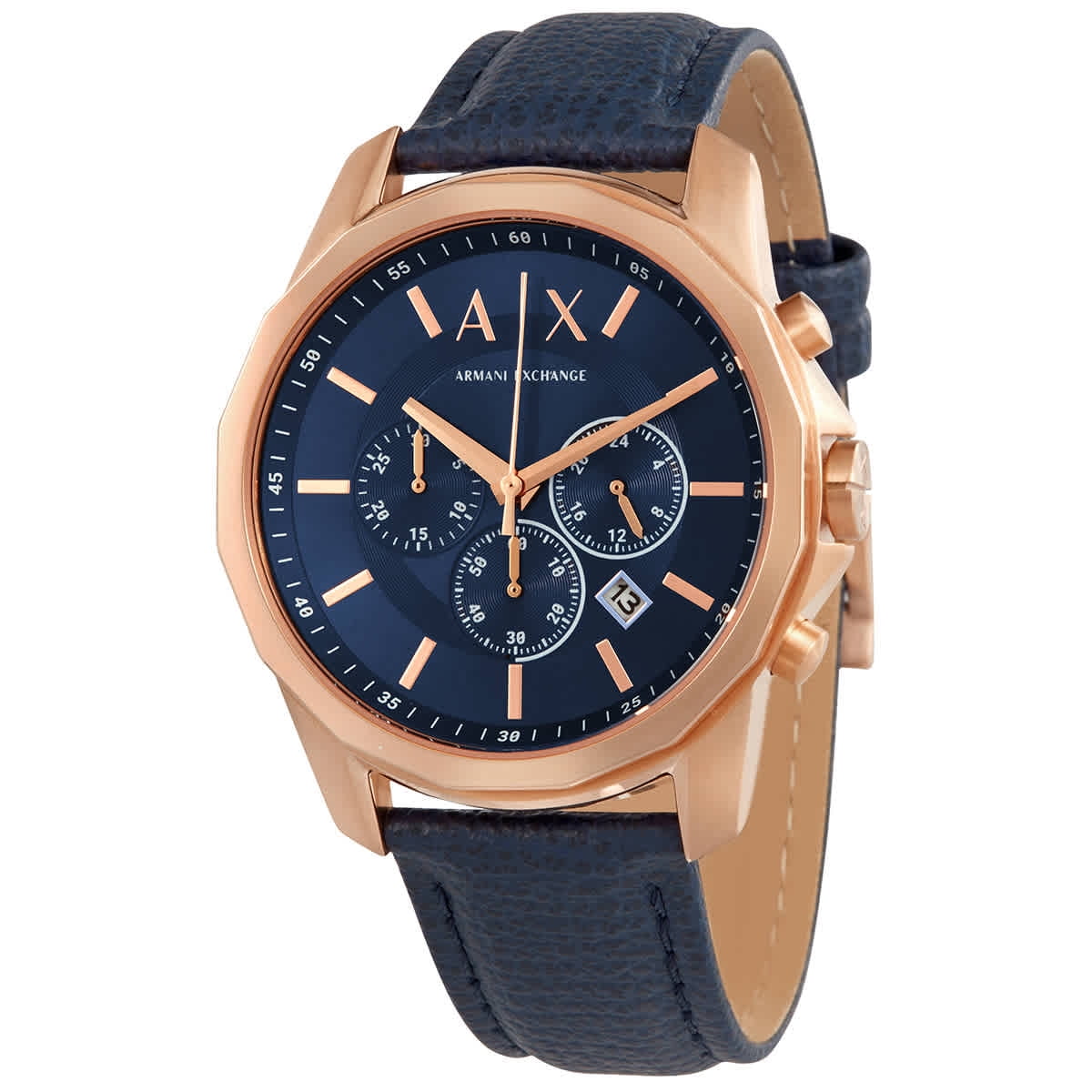 Armani Exchange Banks Chronograph Quartz Blue Dial Men's Watch AX1723