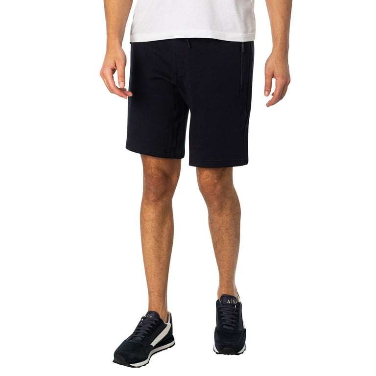 Armani fleece shorts best sale