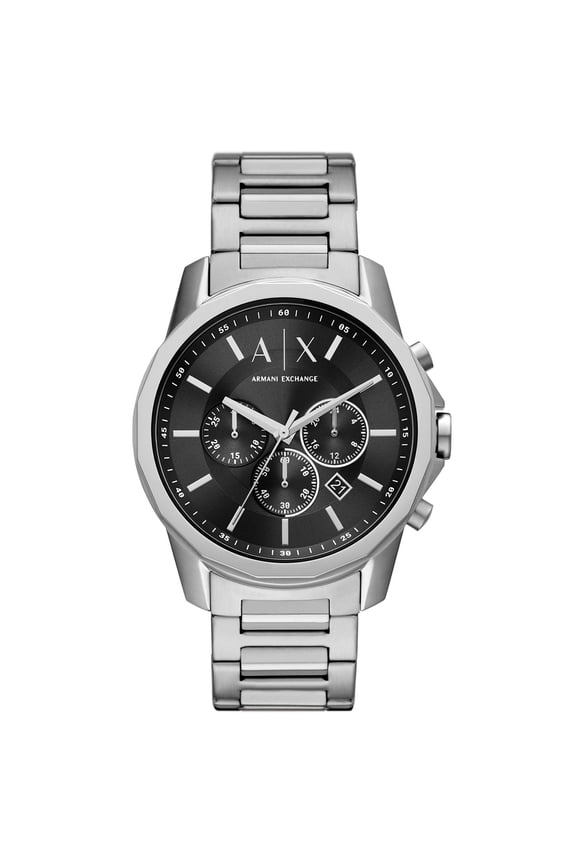 Men's Classic Black Dial Watch - AX1720