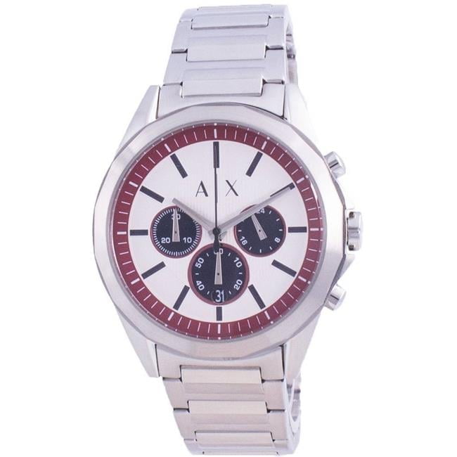 Armani Exchange Chronograph Quartz White Dial Men display picture 3