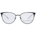 thumbnail image 1 of AX ARMANI EXCHANGE Women's AX1034 Cat Eye Prescription Eyeglass Frames, Black/Demo Lens, 52 mm, 1 of 5