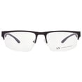 thumbnail image 1 of Armani Exchange Demo Rectangular Men's Eyeglasses AX1054 6000 55, 1 of 1
