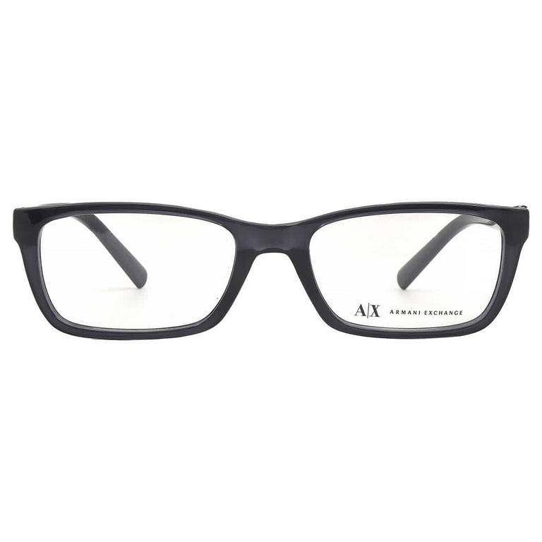 Armani Exchange Demo Rectangular Men's Eyeglasses AX3007 8005 53