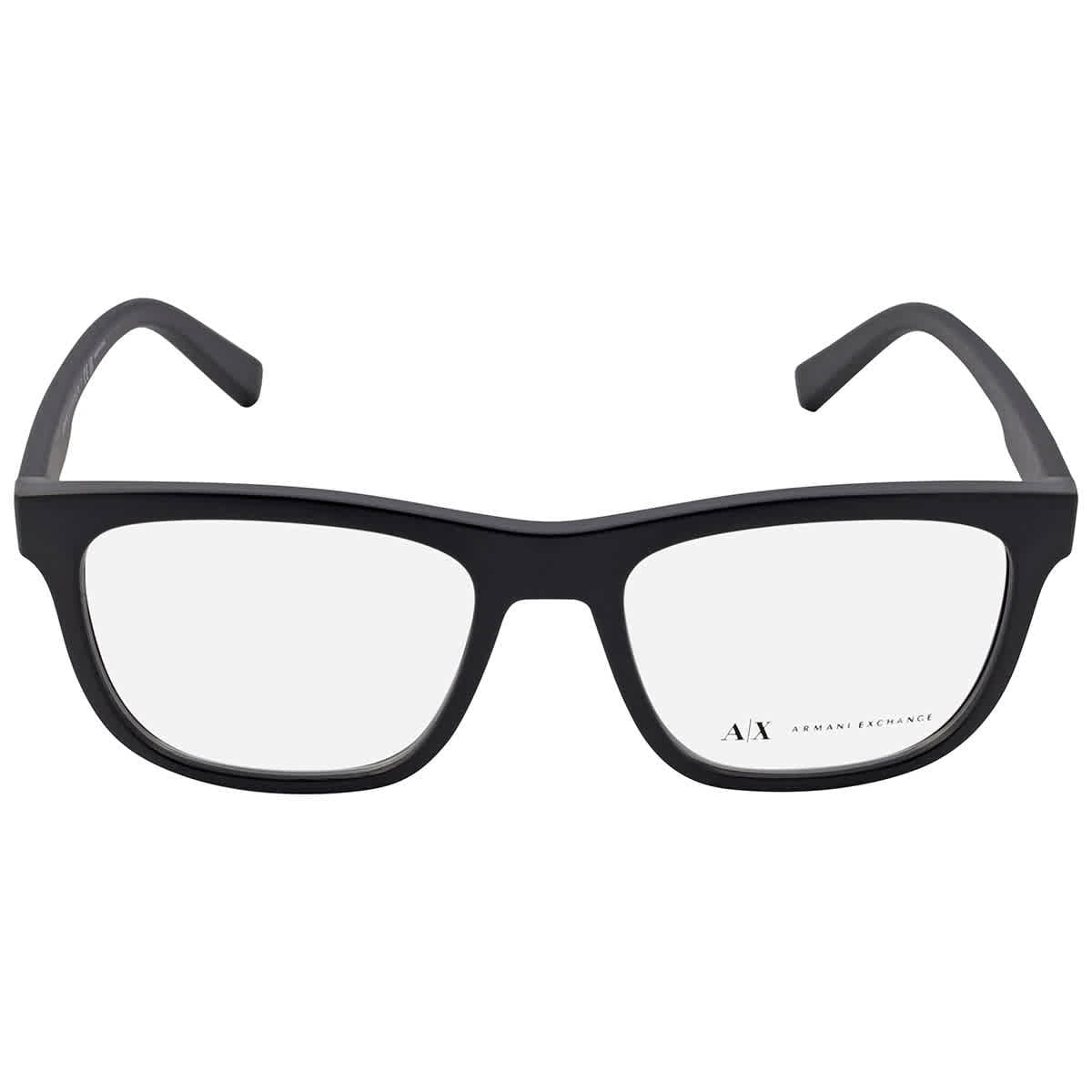 Armani Exchange Demo lens Square Men's Eyeglasses AX3050 8078 53