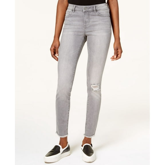 Armani Exchange Distressed Skinny Jeans Fancy Grey 29