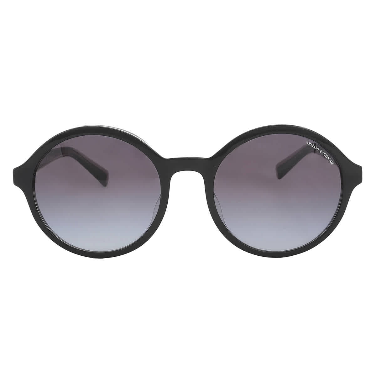 Armani Exchange Gray Round Sunglasses Armani Exchange Men main image 4