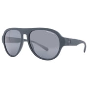 Armani Exchange Grey Mirror Pilot Mens Sunglasses AX4126SU 83016G 58