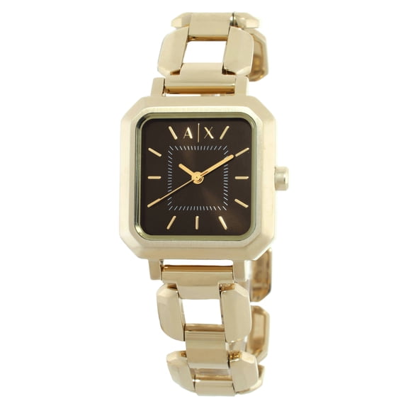 Armani Exchange Leila Quartz Brown Dial Ladies Watch AX5738