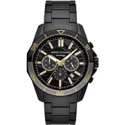 Armani Exchange Mens Spencer Black Dial Watch - AX1963