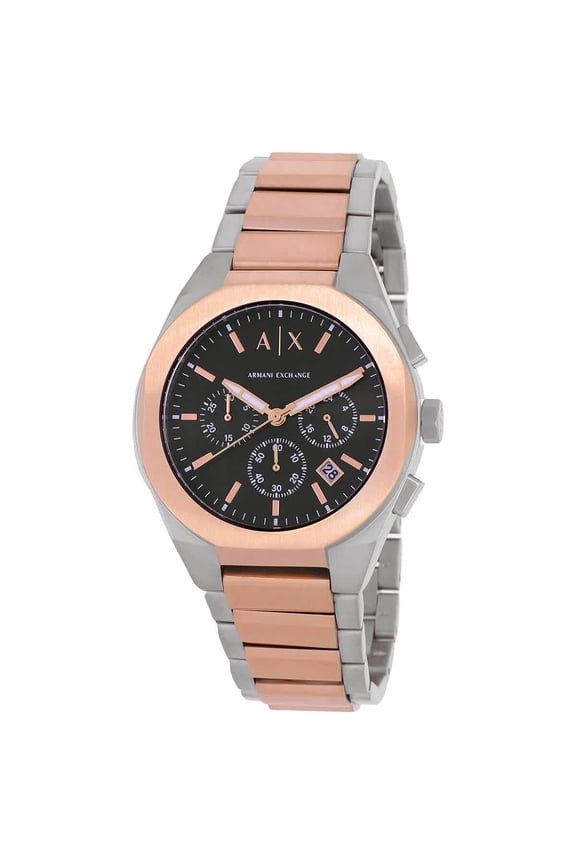 Rafael Chronograph Quartz Black Dial Men's Watch AX4181