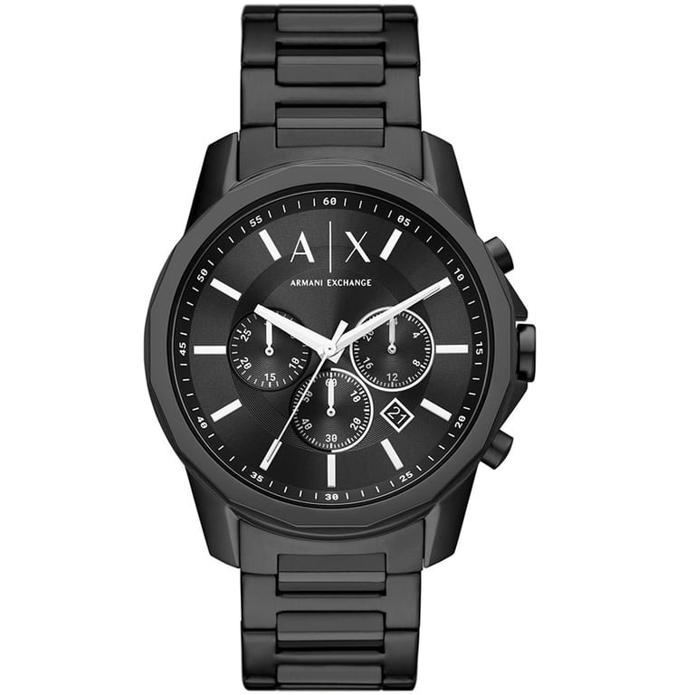 Armani Exchange Men's Classic Black Dial Watch - AX1722 - Walmart.com