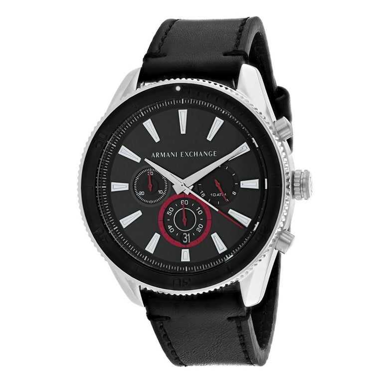 Armani Exchange AX 腕時計　メンズ　電池切れ Armani Exchange Men's Classic Black Dial Watch - AX1817 - Walmart.com