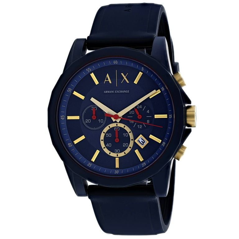 Armani Exchange Men's Classic Blue Dial Watch - AX1335 - Walmart.com