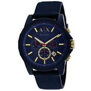Armani Exchange Mens Classic Blue Dial Watch - AX1335