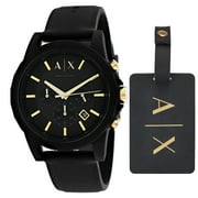 Armani Exchange Mens Classic Black Dial Watch - AX7105